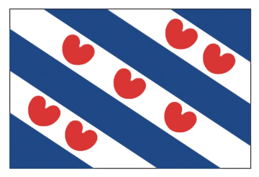 Friese vlag 50x75