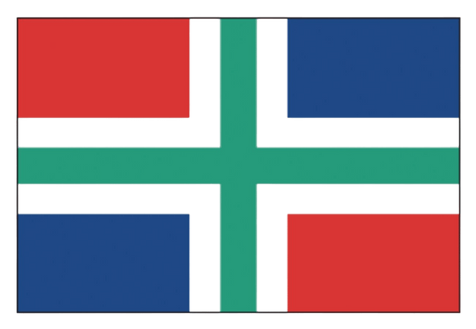 Groningse vlag 20x30