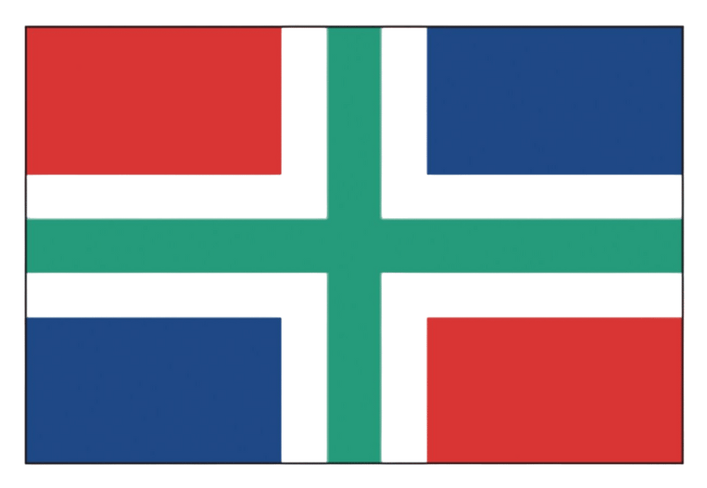 Groningse vlag 30x45