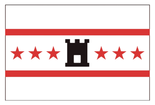 Drentse vlag 30x45