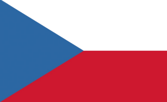 Tsjechische vlag 30x45