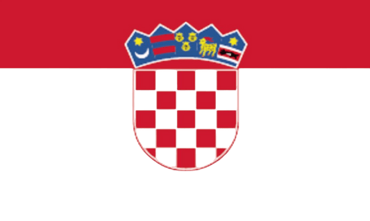 Kroatische vlag 50x75