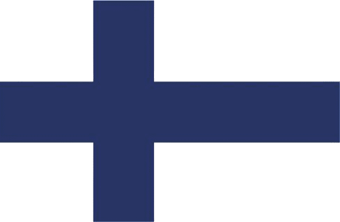 Finland vlag 20x30