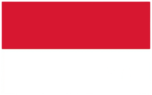 Vlag rood-wit 70x100