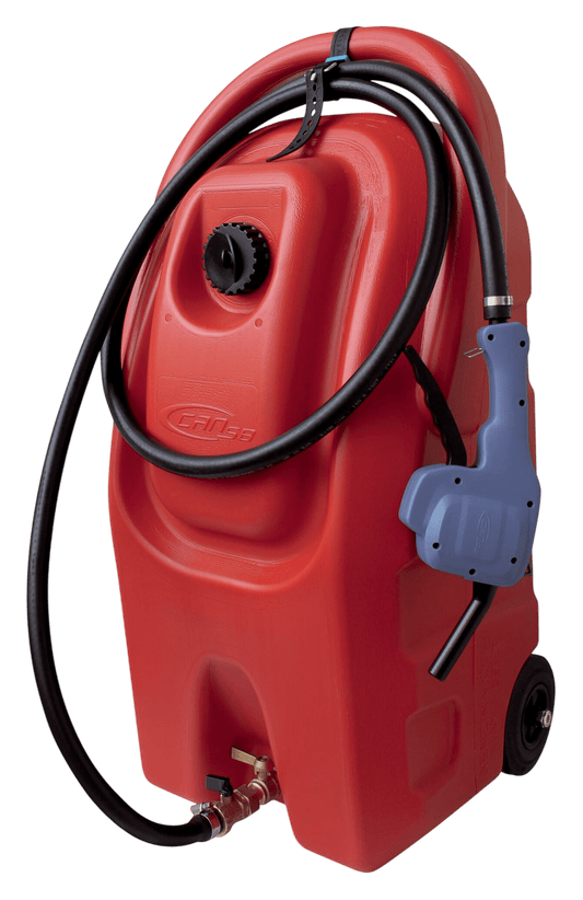 Mobiele brandstoftank 59L met 3m slang en tankpistool