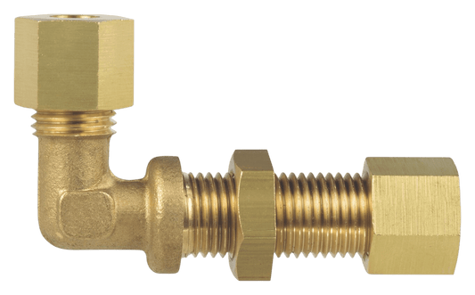 Schotdorvoer haaks messing 8mm knel x 8mm knel