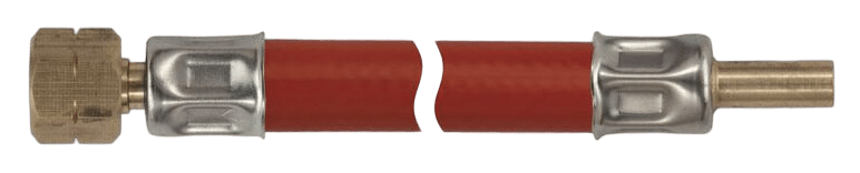 Gasslang 100cm ¼ l bi x 8mm glad