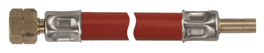 Gasslang 40cm ¼ l bi x 8mm glad