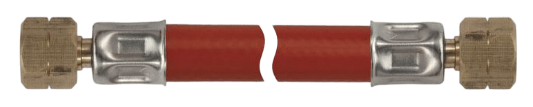 Gasslang 80cm ¼ l bi x ¼ l bi
