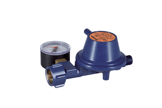 Gasdrukregelaar 1.5kg/h 50mbar met manometer
