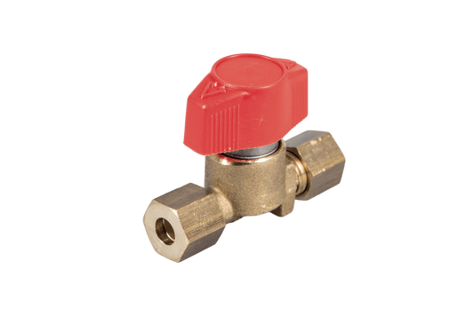 Gaskraan met 8mm knel x 8mm knel