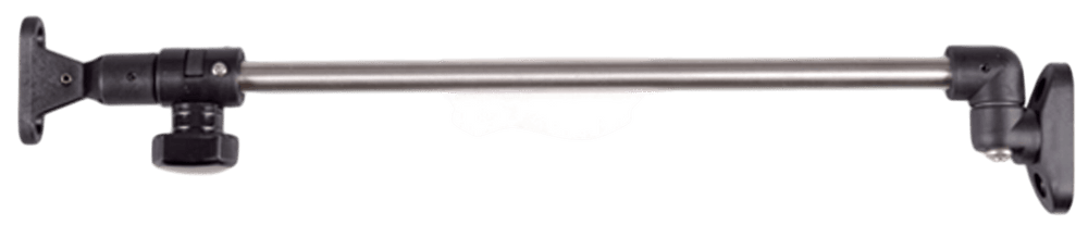 Luikuitzetter rvs 260-430mm met knop