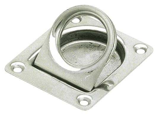 Luikring rvs 55x65mm