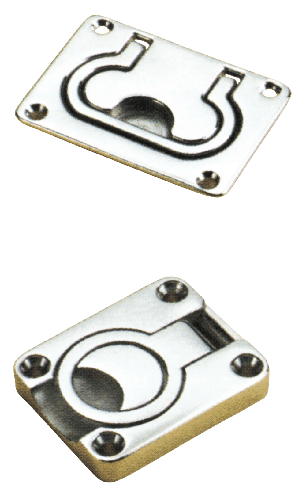 Luikring rvs 56x48mm