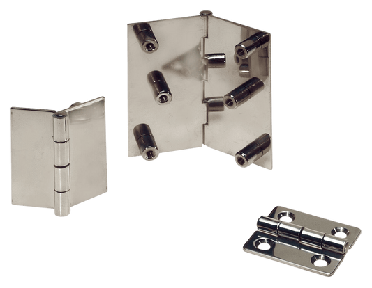 Scharnier rvs 38x33mm