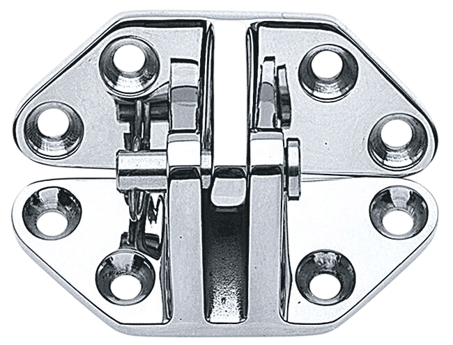 Luikscharnier hoek rvs 67x73mm