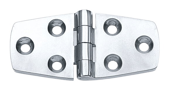 Scharnier rvs 75x38mm