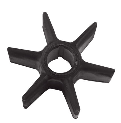 Neoprene outboard impeller key drive