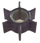 Neoprene outboard impeller key drive