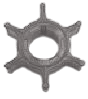 Neoprene outboard impeller key drive