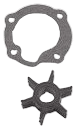 Neoprene outboard impeller key drive met pakking