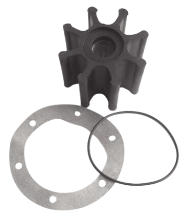 Neoprene inboard impeller spline drive met pakking & kap