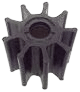 Neoprene inboard impeller spline drive met kap