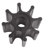 Neoprene inboard impeller key drive