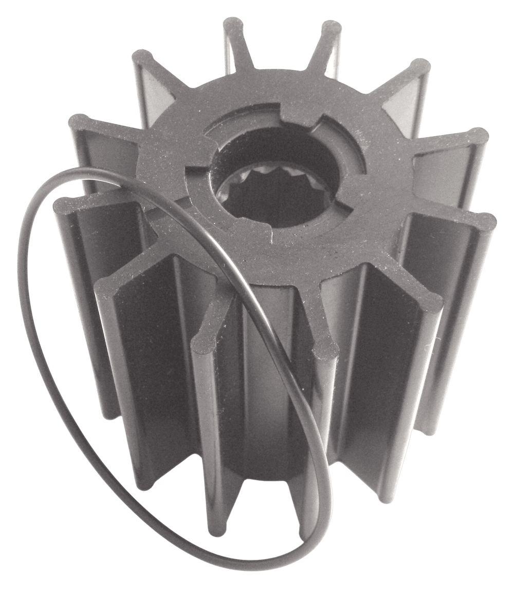 Neoprene inboard impeller spline drive met pakking