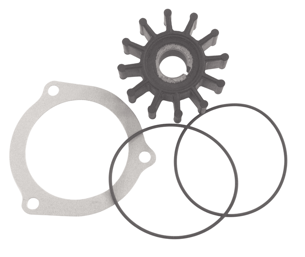 Neoprene inboard impeller key drive met pakking