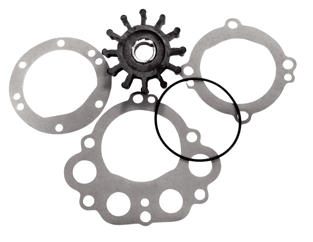 Neoprene inboard impeller key drive met pakking