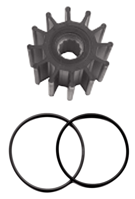 Neoprene inboard impeller spline drive met pakking