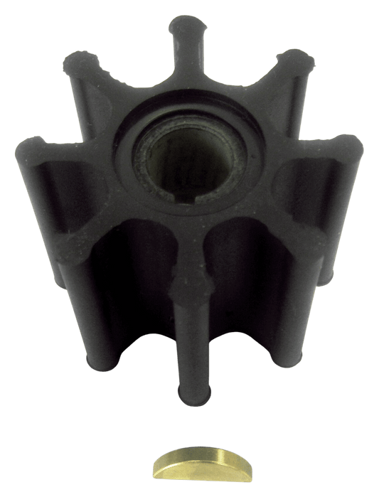 º Neoprene inboard impeller key drive met key &amp; kap