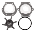Nitrile inboard impeller pin drive met pakking & bout