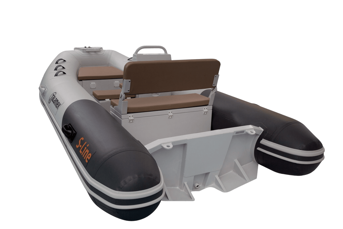 Talamex S-Line Alu-RIB 380 mistgrijs inclusief console SLN380
