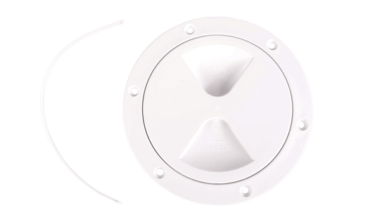 Inspectieluik 127mm wit