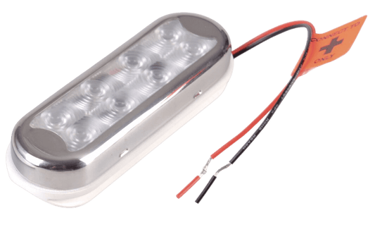 Bimini lamp buis of vlakke montage zonder schakelaar 12-24V