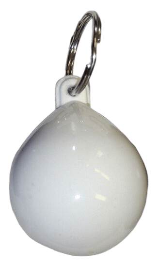 Sleutelhanger boei wit
