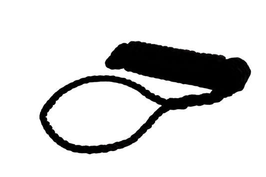 Landvast polypropyleen 14mm 10m zwart