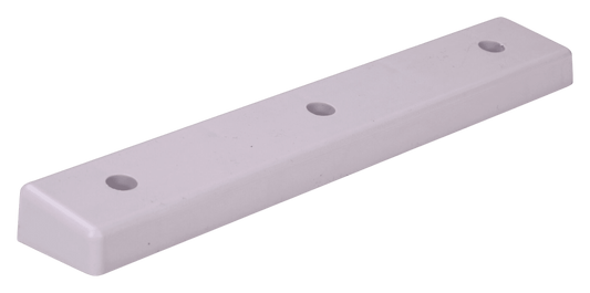 Plastic alu-vloer houder grijs