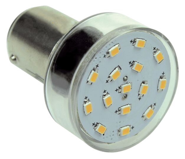 Ledlamp led15 10-30V BA15S 2700k