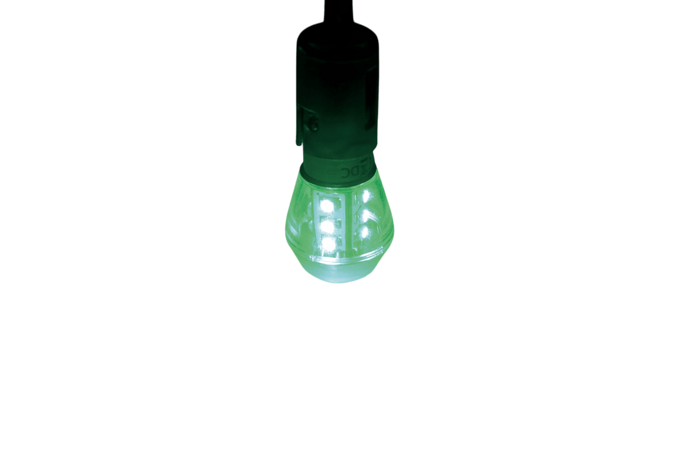Ledlamp led15 10-30V BAY15D green