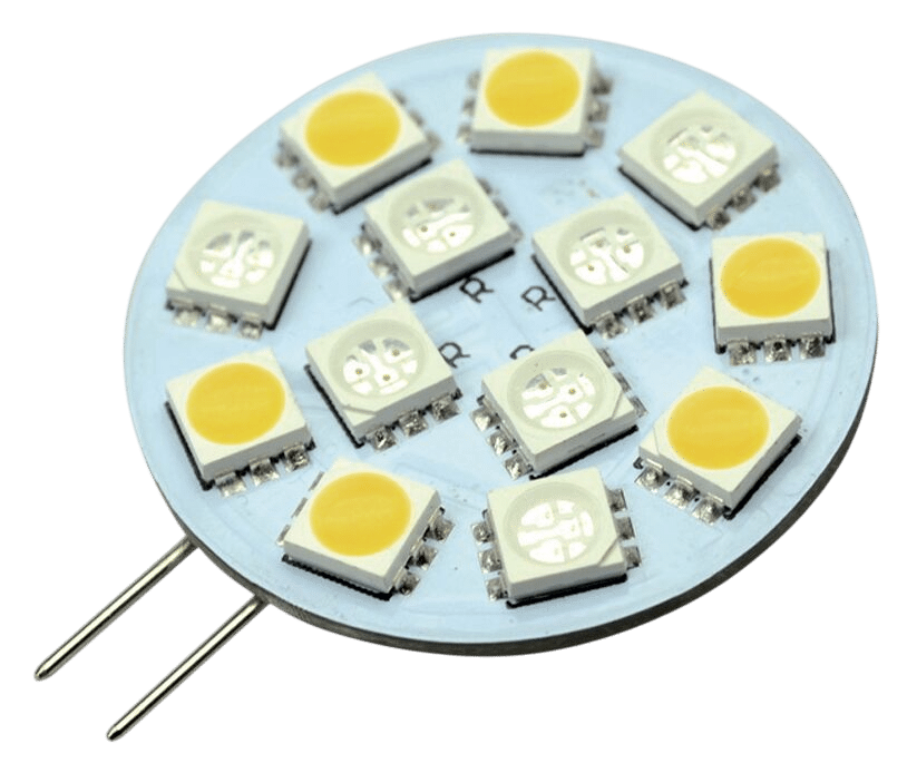Ledlamp led13 10-30V G4-side tricolor
