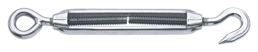 Talamex RVS AISI 316 spanschroef haak-oog – 6 mm