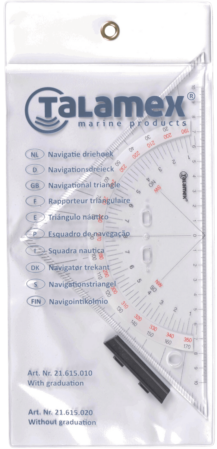 Talamex navigatiedriehoek 250 x 180 x 180 mm