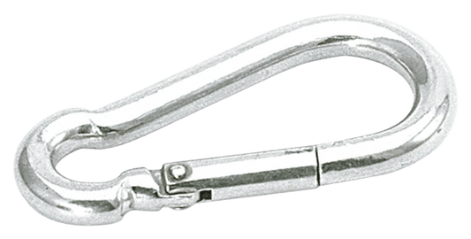 Karabijnhaak met knik 120mm bulk