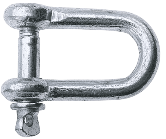 Talamex gegalvaniseerde D-sluiting met oogbout – 22 mm
