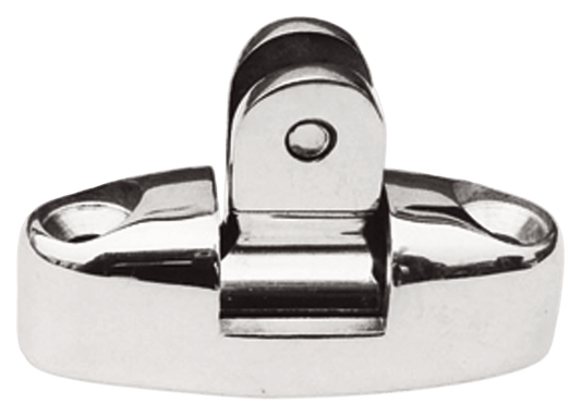 Dekscharnier rvs 180°  met bout