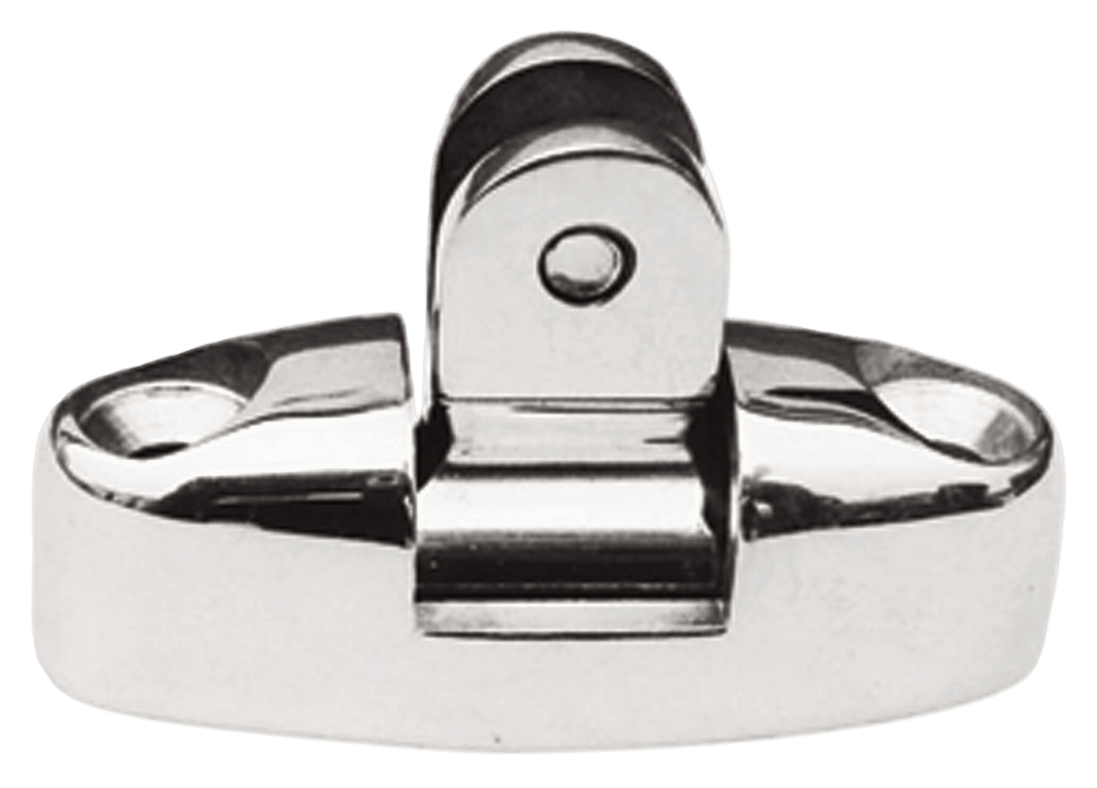Dekscharnier rvs 180° met bout