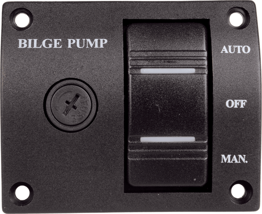 Controlepaneel lenspomp 76x63mm